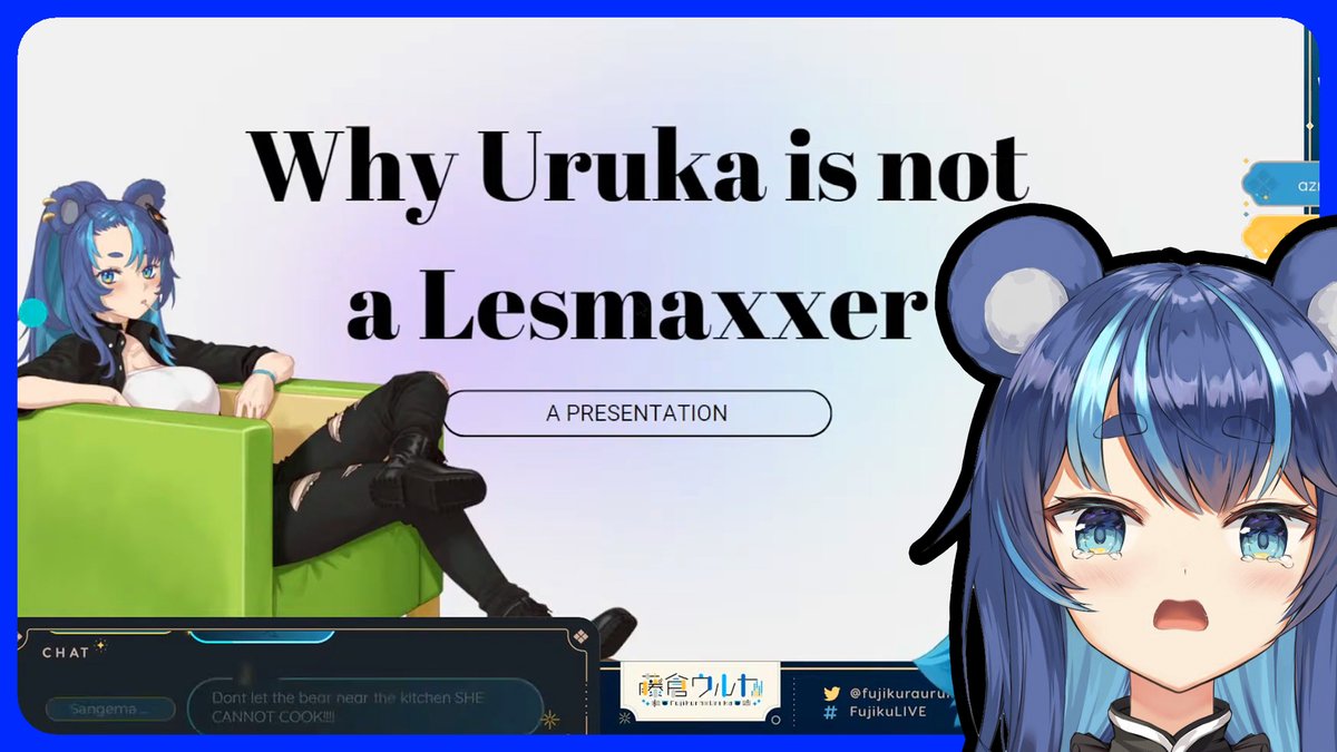 Why Uruka Is Not a Lesmaxxer
🗑️: youtu.be/HPDX59ZTJjQ (Full clip)
🐻: #vtuberclips #PhaseConnect #PhaseClips #urufugang #fujikuLIVE