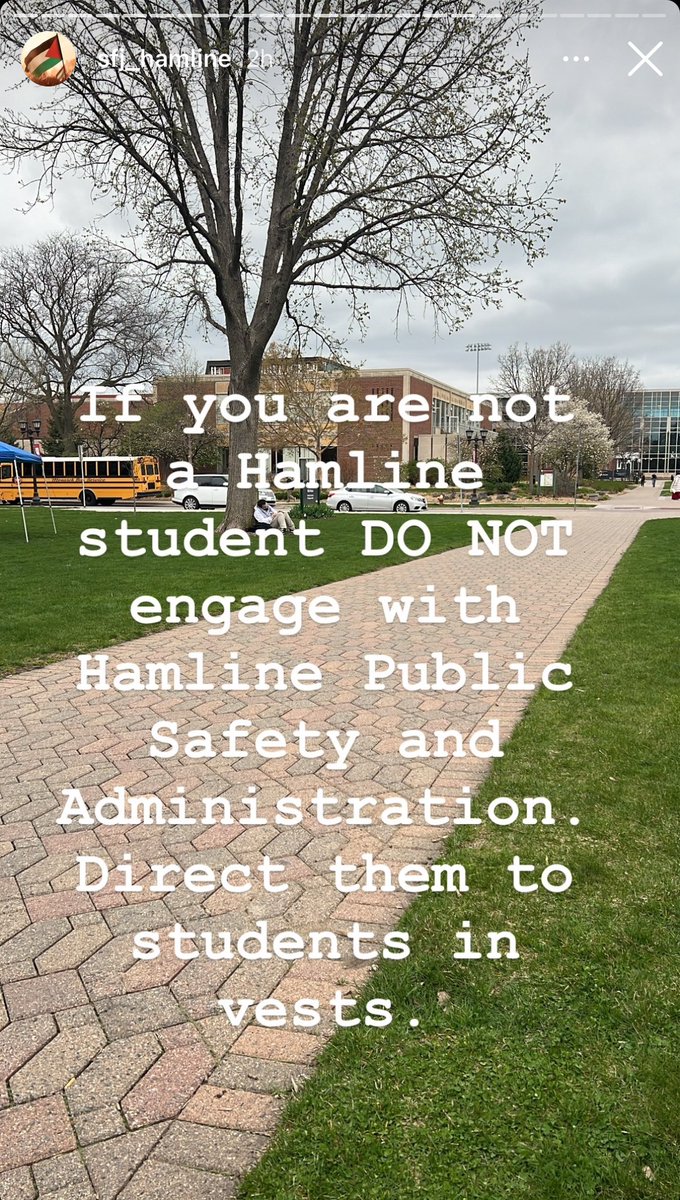 HamlineYDSA tweet picture