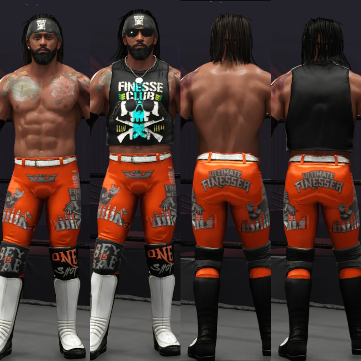 My Latest @WWEgames #WWE2K24 CAW of @DashingChrisBey is ready for Download CREATOR- RAWKSTSR#73399 HASHTAGS- TNA, IMPACTWRESTLING, BULLETCLUB