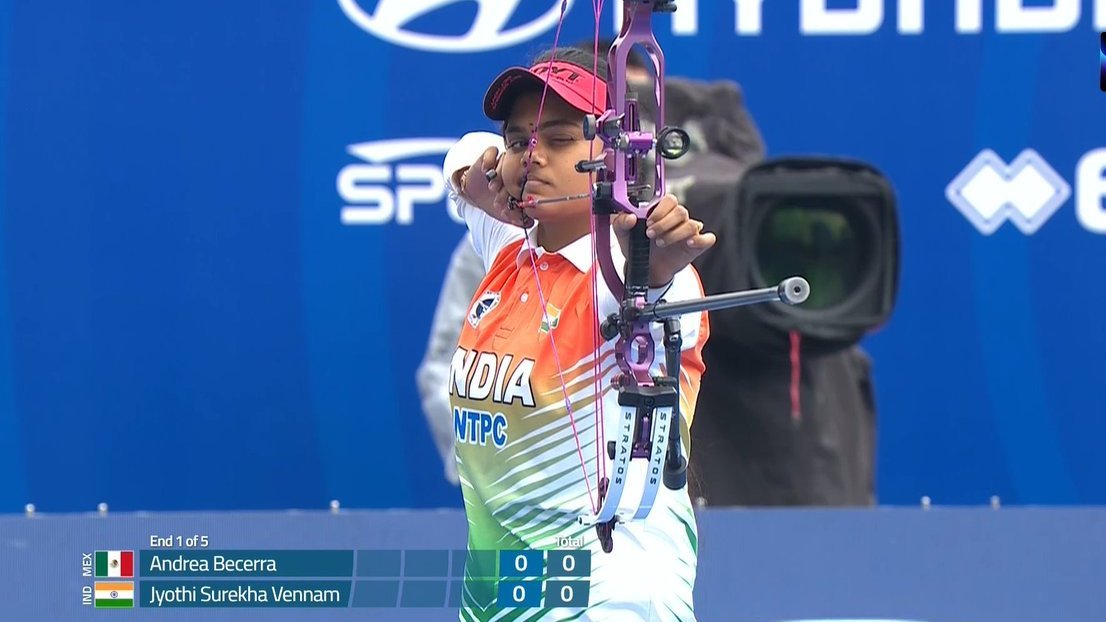 #Archery: India secured four gold medals and a silver in World Cup Stage 1 in Shanghai following a hat trick of Gold medals by Jyothi Surekha Vennam.