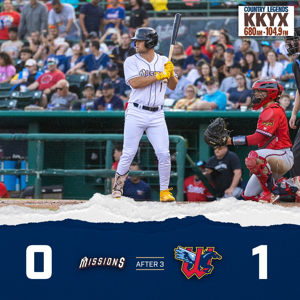 Only a one-run deficit through 3 innings tonight!
