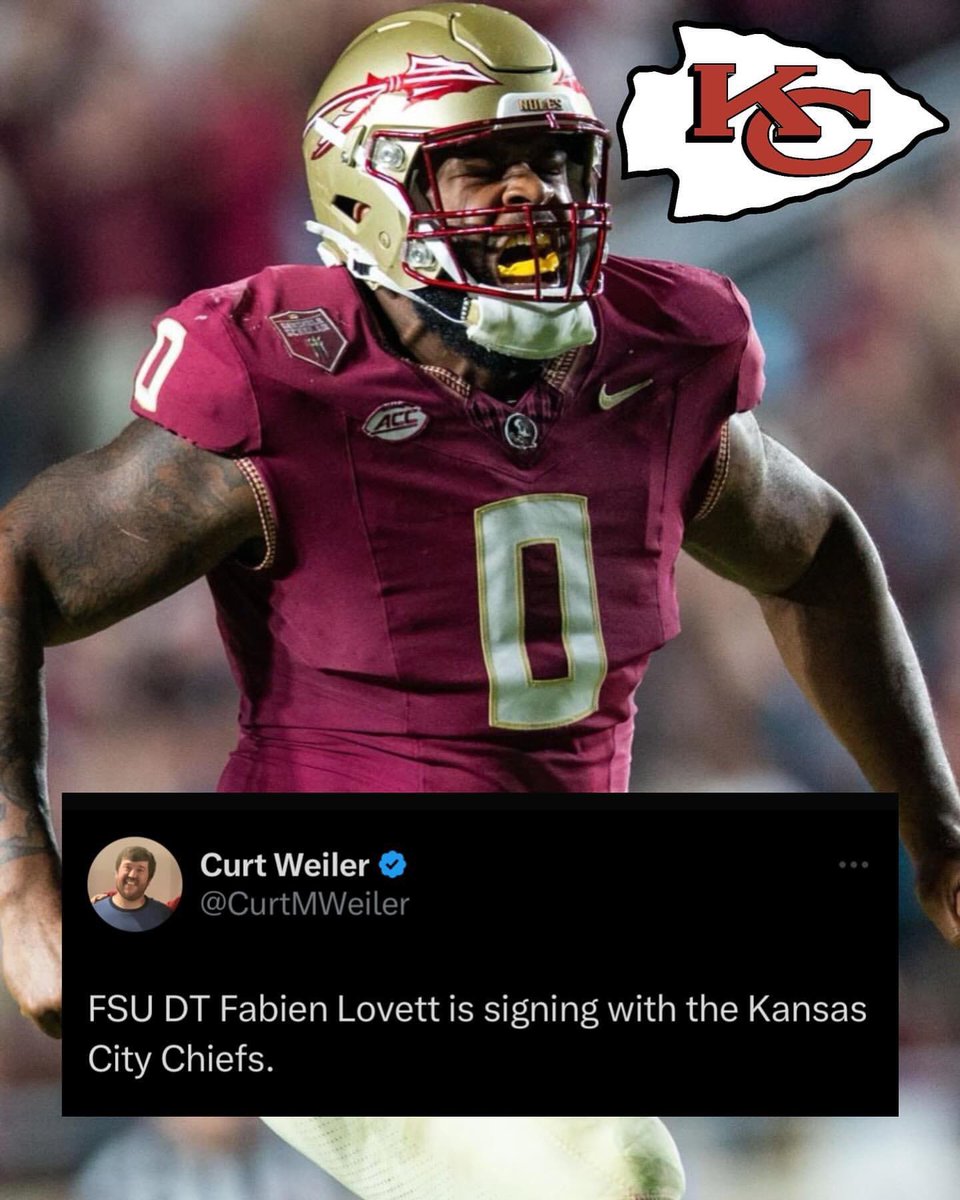 ICYMI: Former #FSU Defensive Lineman @fabo_54 Has Signed With The Kansas City Chiefs As An UDFA.🔥🍢 The Former 4🌟 Recruit Transferred To #FSU From Mississippi State Back In April Of 2020. (📸: Tallahassee Democrat) #GoNoles #OneTribe #ProNoles #KeepCLIMBing