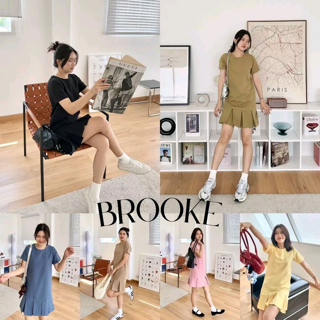 ลองดู (พร้อมส่งทุกไซส์ ยกเว้น อก40') 12FEBRUARY | BROOKE DRESS เดรสที่ได้แรงบันดาลใจมาจากกระโปรงเทนนิส (6 ไซส์ อก 34'-44') ในราคา ฿450 ที่ Shopee shope.ee/5AW6uH0vIn?sha…