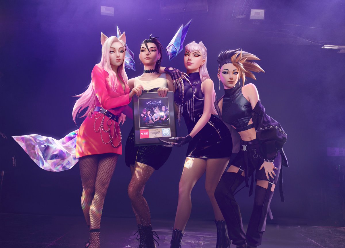 🚨 NO TOPO! Mesmo sendo lançado há 5 ANOS, 'POP/STARS' ainda é o videoclipe mais assistido de um grupo da 4° geração do K-Pop (595 milhões de visualizações). @KDA_MUSIC