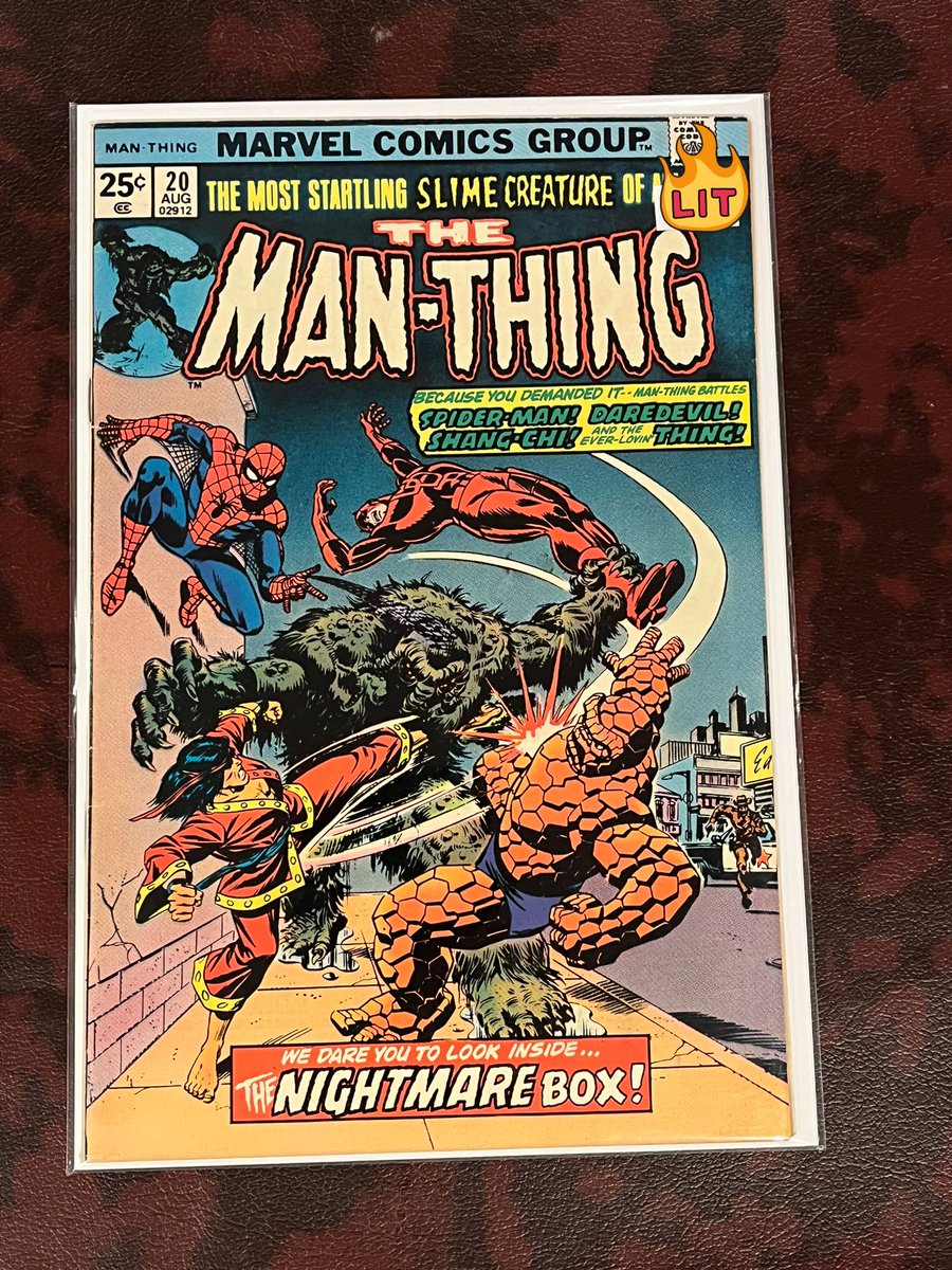 Man-Thing 20 available tonight at 10pm est. I know a few people said they had never known about this book until last week when it was posted by @iopsychology #comics