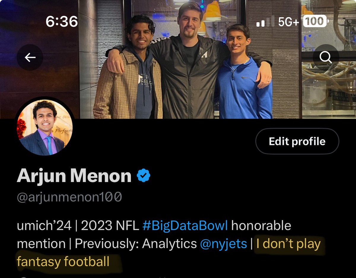 Changed my bio to beat the allegations
