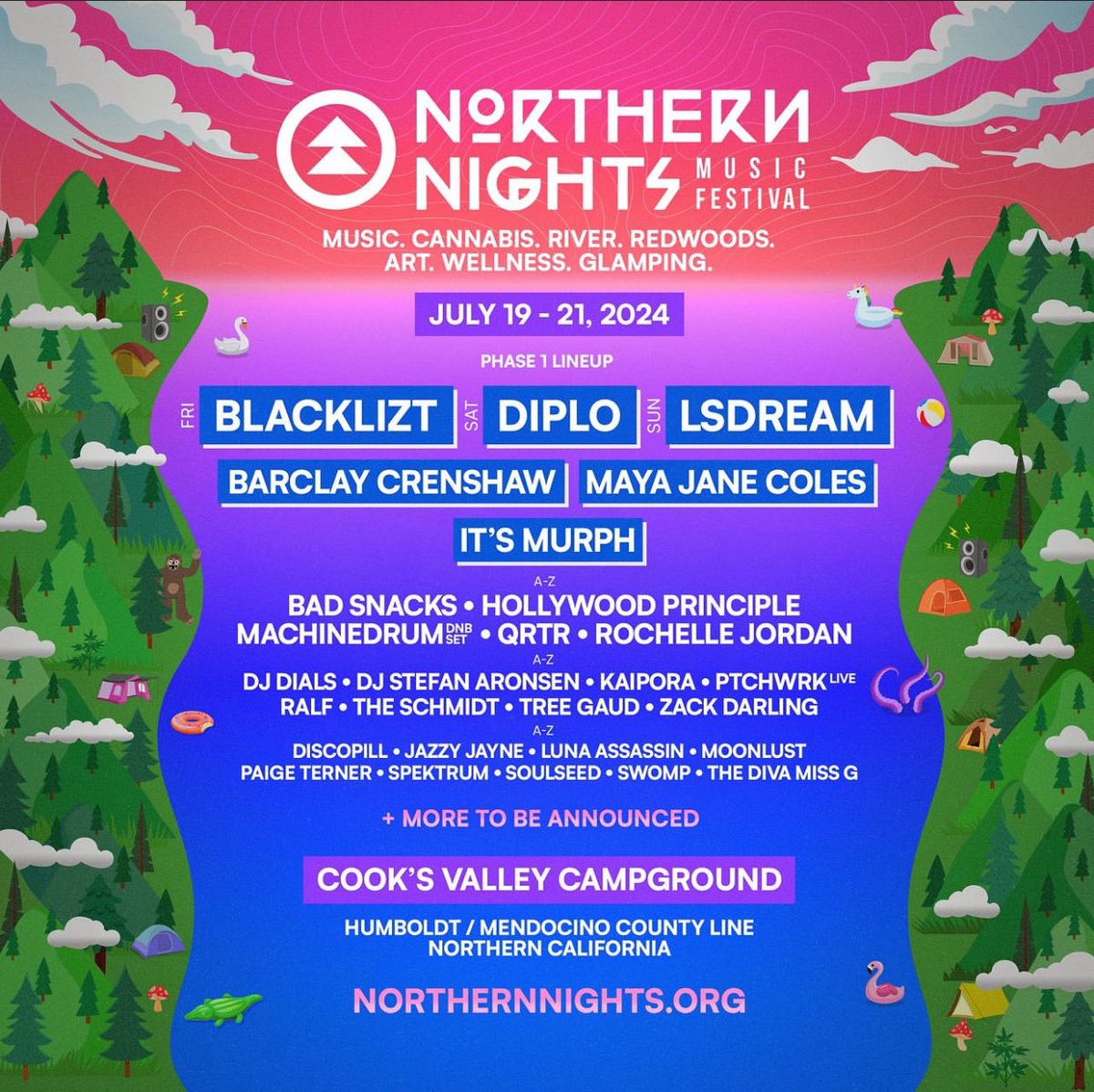 Your phase 1 @NNMFestival lineup!! 🥳 use our link to secure your passes today 👀

🎟️ linktr.ee/BastetPromotio… 🎟️

#BastetPromotions #NorthernNights #NorthernNights2024 #NNMF #NNMF2024 #NorthernNightsMusicFestival #NorthernNightsMusicFestival2024 #NNMFestival