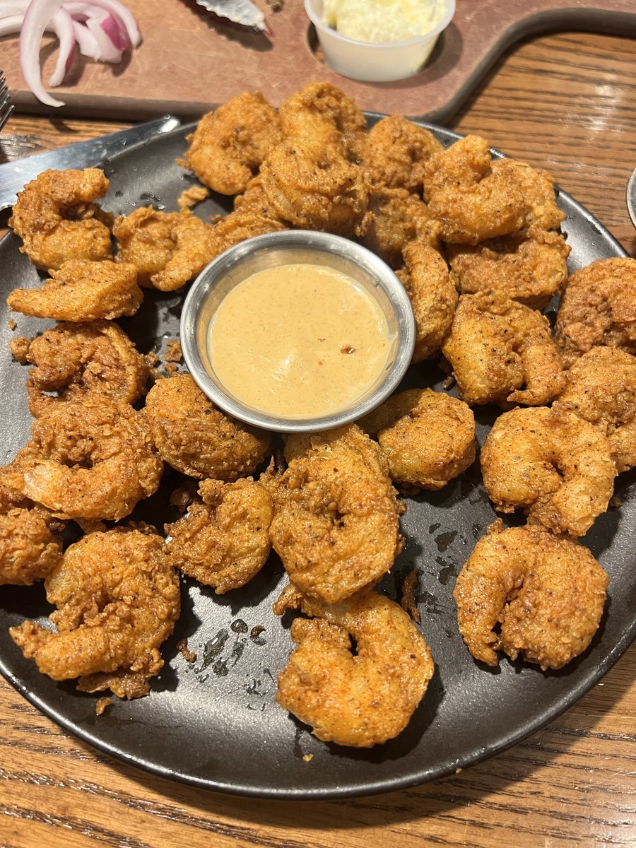 Bruh. Outback makes shrimp using the bloomin onion batter and…*sheds tear*