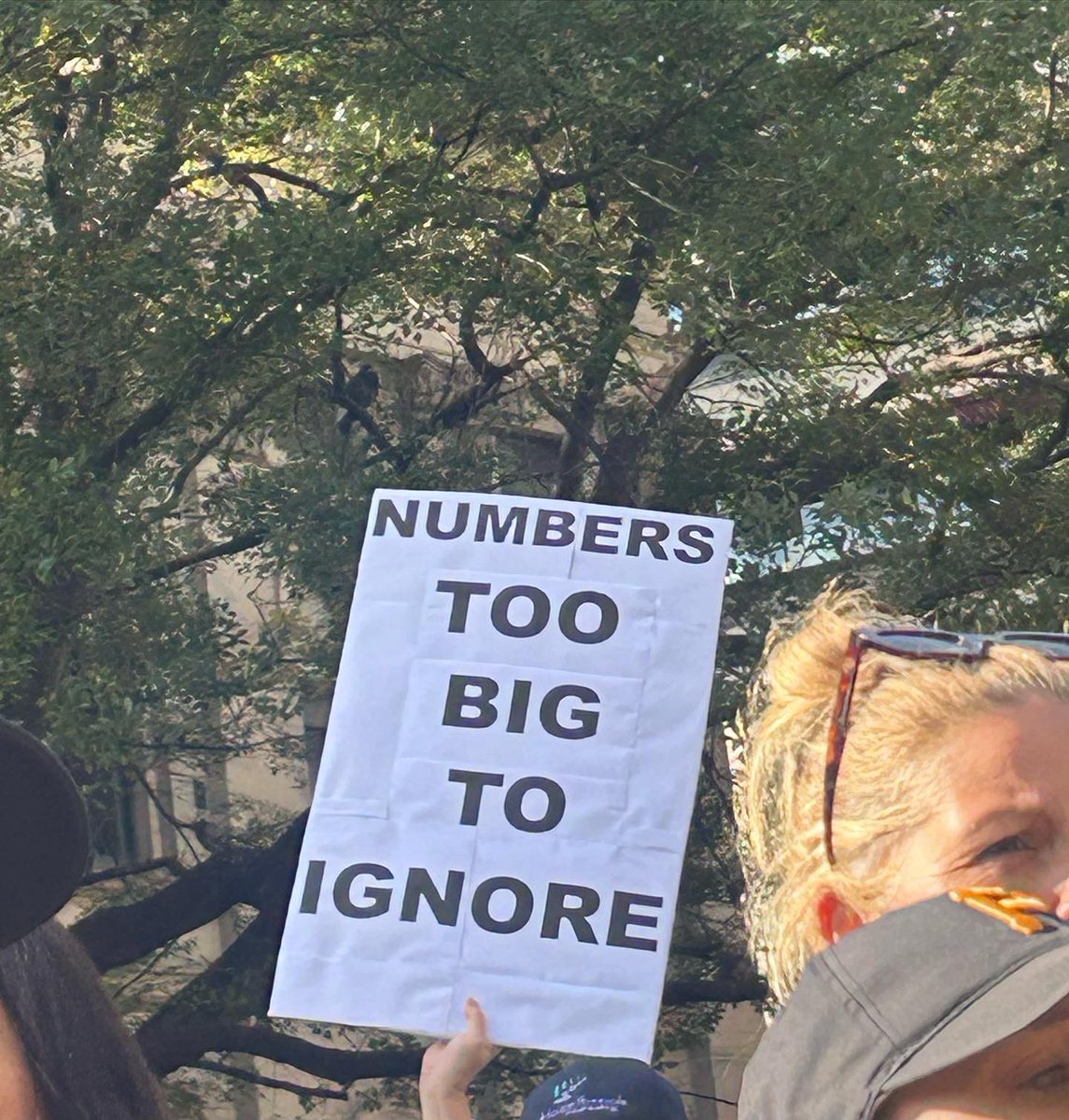 Great signs spotted at the Naarm / Melbourne rally this morning calling for an end to violence against women #enoughisenough #violenceagainstwomen