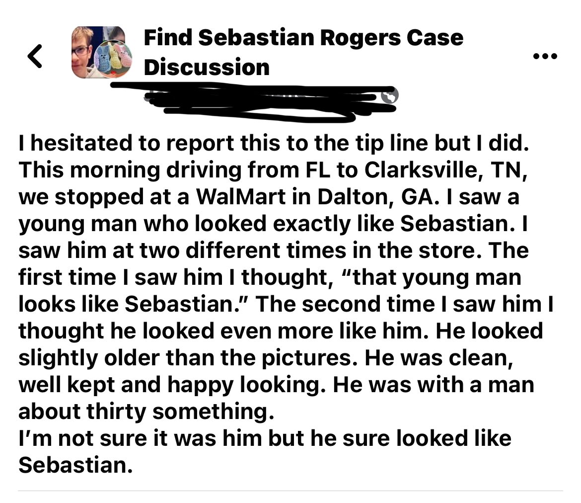From a #SEBASTIANROGERS Facebook group.

If one were to say or yell his name in a situation like this, I wonder how he would respond? Poor SEBASTIAN. 

1-800-TBI-FIND