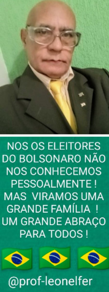 BOLSONARO, NOSSA ÚNICA ESPERANÇA NO BRASIL , DEPOIS DE DEUS !!!