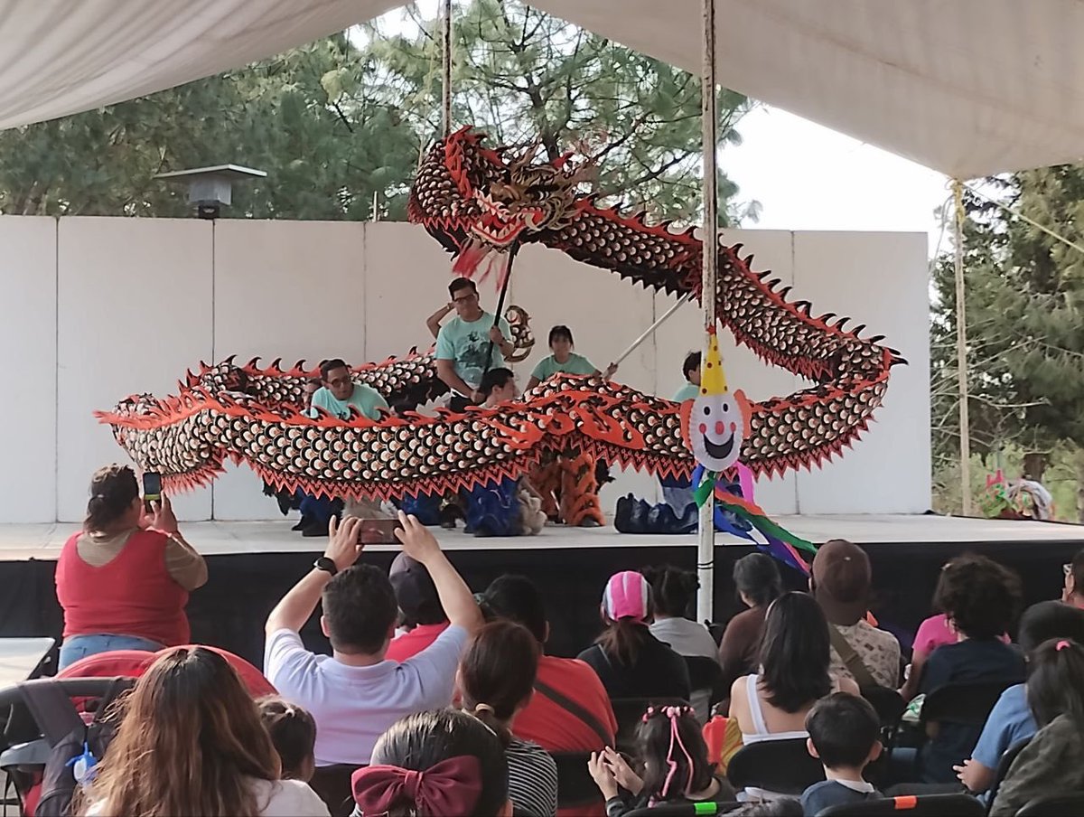 Vecina, vecinos, niñas y niños coyoacanenses disfrutaron de las distintas actividades artísticas que se presentaron durante el Festival de la Niñez, que se llevó a cabo en el Parque Ecológico Huayamilpas.