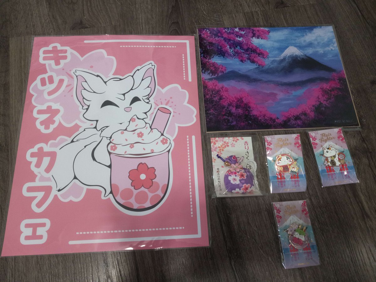 🌸Cami ✦ KO-FI C0MMS OPEN💚 (@camipawz) on Twitter photo Went to a cherry blossom festival today with
<a href="/Andrea_Middyfox/">axolot andrea</a>
we walked around the garden, learned about the things and got some cute stuff from the venders. it was so much fun!!🌸💖 🌸
instagram.com/kitsuandfriend… and
<a href="/FlairFighter/">Flair Fighter</a> beautiful work go support them too 💖🌸 Went to a cherry blossom festival today with
<a href="/Andrea_Middyfox/">axolot andrea</a>
we walked around the garden, learned about the things and got some cute stuff from the venders. it was so much fun!!🌸💖 🌸
instagram.com/kitsuandfriend… and
<a href="/FlairFighter/">Flair Fighter</a> beautiful work go support them too 💖🌸