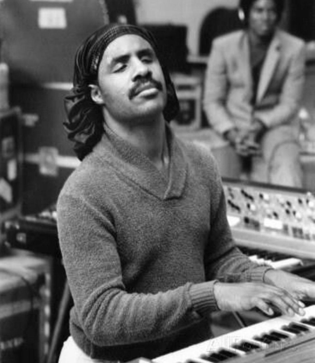 #Trinaissance ® #SaturdayNightTakeaway 
Stevie Wonder Motown Studios circa 1979.
'I am what I am. I love me! And I don't mean that egotistically - I love that God has allowed me to take whatever it was that I had and to make something out of it.' Stevie Wonder
@motown
@kencaillat