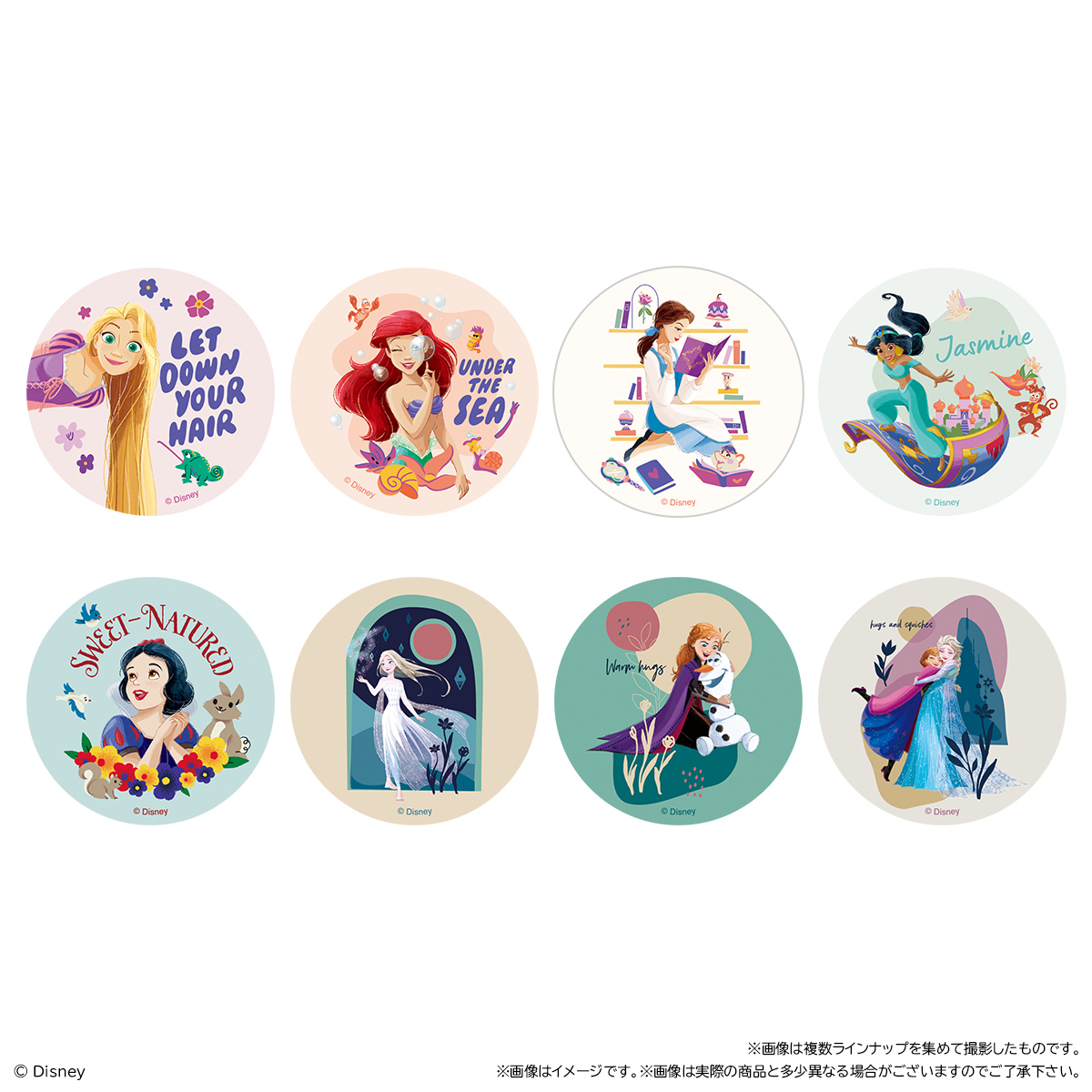 ＼🌸好評発売中🌸／ #Disney Characters #まんまる焼き もうチェックした？ アナやエルサ、ラプンツェル等のシルエットがキュート💖 全国のセブン-イレブンの チルドデザートコーナーにて発売中🏪 詳細はこちら👇 bandai.co.jp/candy/products…