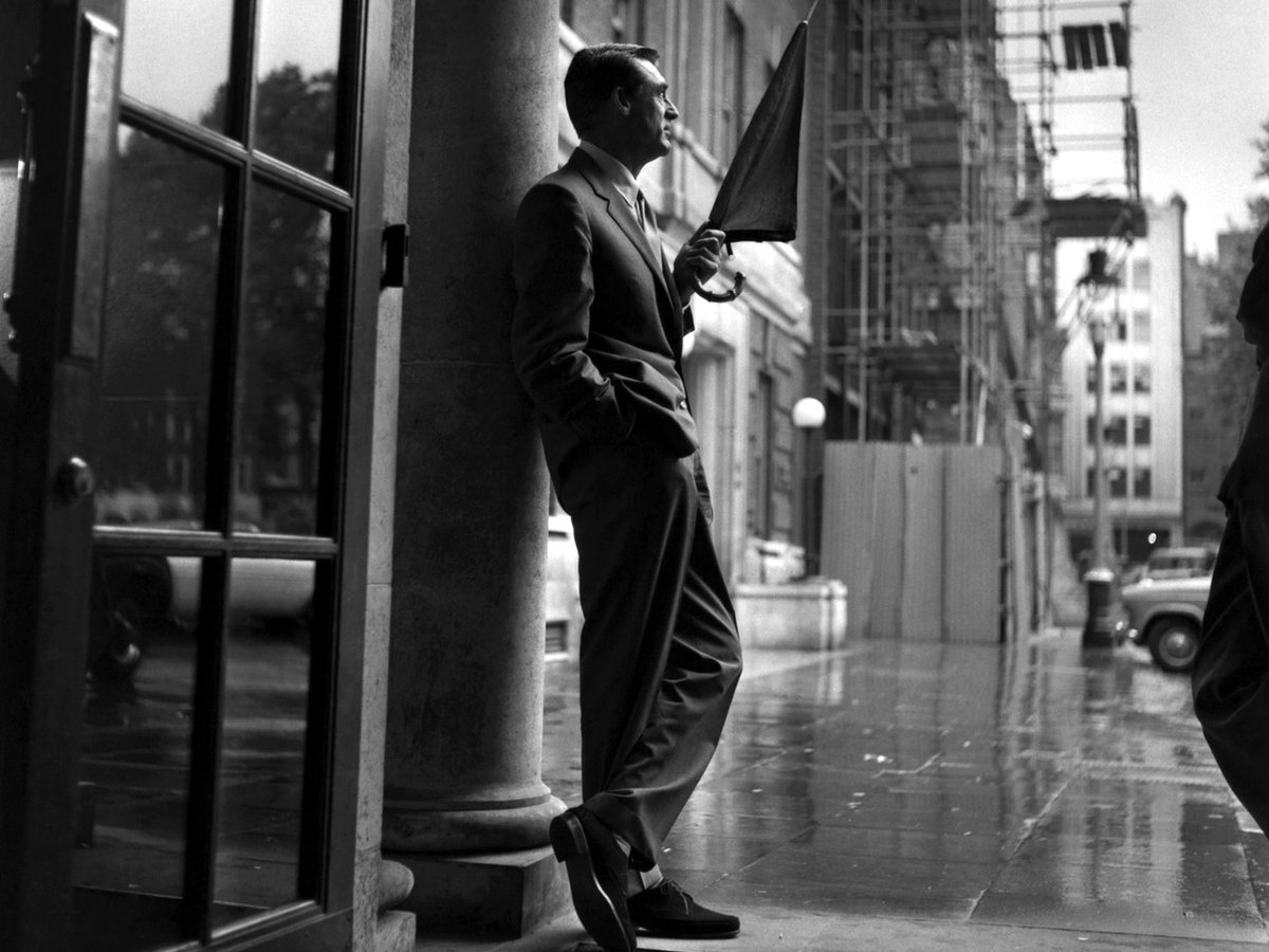 Widening the leg below the knee would help de-emphasize the hips, giving you that Statue of David silhouette. This is something Cary Grant understood.