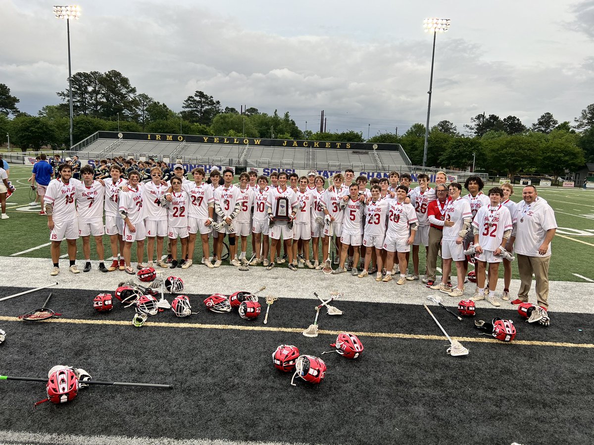 Congratulations to Greenville High Boys LAX State Runner Ups. Outstanding season. Go Raiders!