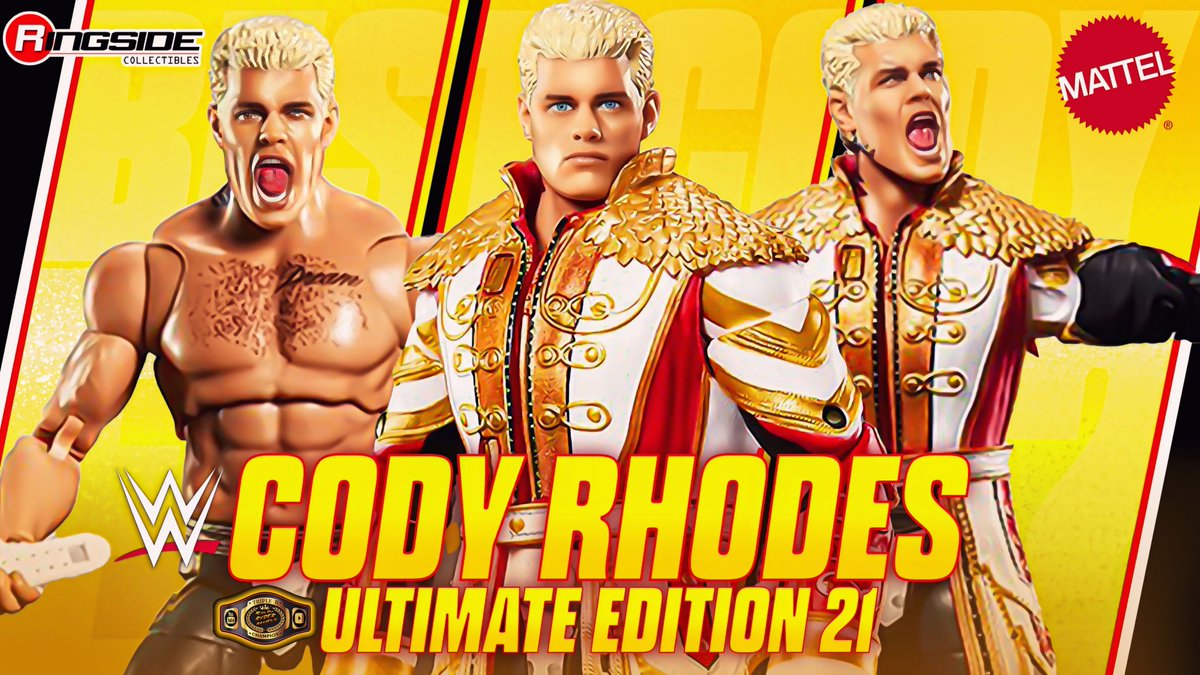 The new @CodyRhodes figure is IT! Available at @RingsideC! 🎨 credit: @V1per_Gfx youtu.be/GtoScp7WPaU?si… #CodyRhodes #ringsidecollectibles #SmackDown