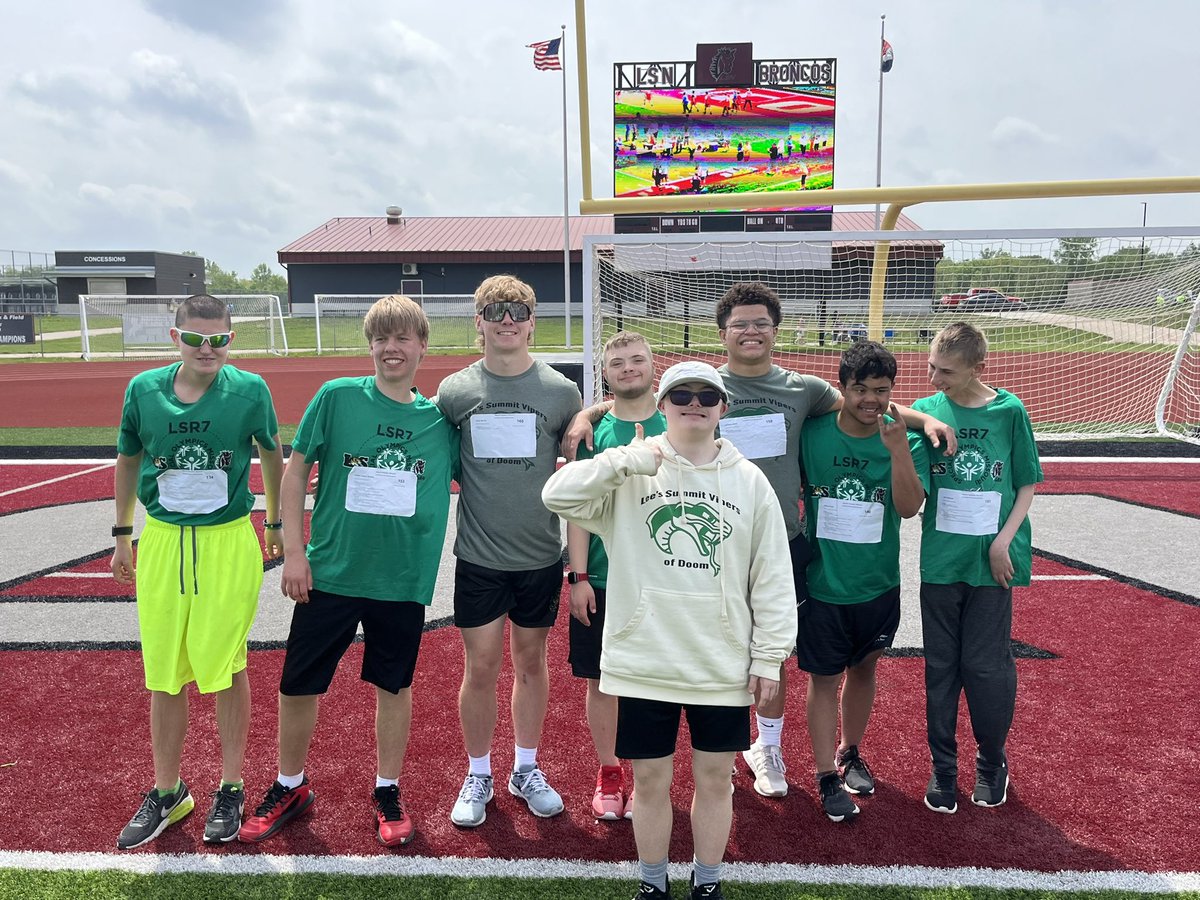 LS R-7 Special Olympics (@lsr7specialolym) on Twitter photo What great day at the Special Olympics Track Meet at <a href="/LSNActivities/">LSN Activities</a> 
Our kids did fantastic!
<a href="/MathesStaci/">Dr. Staci Mathes</a> <a href="/LSHSAthletics/">LSHS Activities/Athletics</a> <a href="/LSWestAD/">LSW Titans Activities</a> 
More pics to come What great day at the Special Olympics Track Meet at <a href="/LSNActivities/">LSN Activities</a> 
Our kids did fantastic!
<a href="/MathesStaci/">Dr. Staci Mathes</a> <a href="/LSHSAthletics/">LSHS Activities/Athletics</a> <a href="/LSWestAD/">LSW Titans Activities</a> 
More pics to come