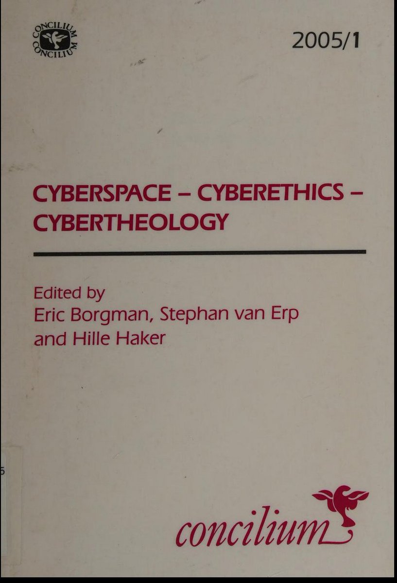 From ''Reality Sucks': On Alienation and Cybergnosis' by Stef Aupers and Dick Houtman, in Cyberspace-Cyberethics-Cybertheology