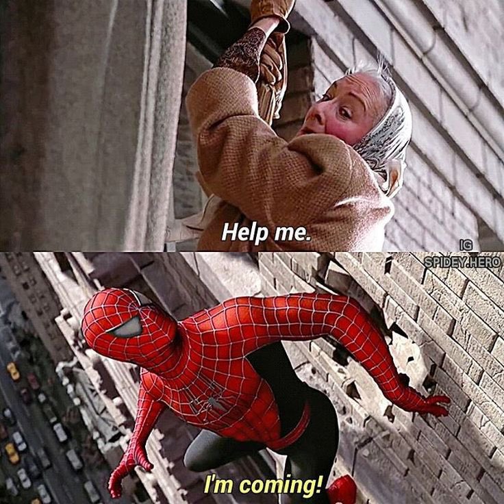 Also nuts is that Spider-Man 2 is the only movie where Peter saves aunt may