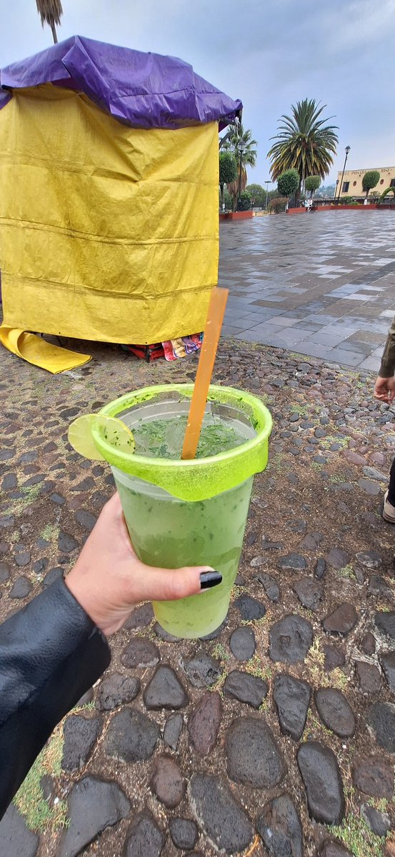 quiero regresar poquito a hace una semana cuando nos estábamos tomando un mojito callejero en el centro de un pueblo mágico mientras ricardo me explicaba porque los atrios de las iglesias de méxico son tan grandes (los más grandes).