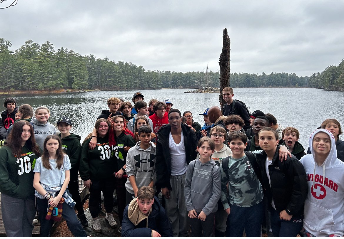 Great first day of adventures up in the woods!