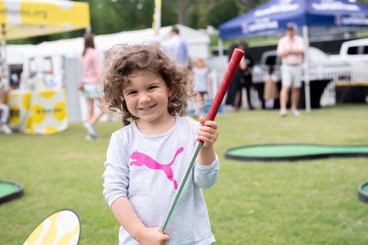 Here at the tournament, Saturdays are for the kids! Between the PGA TOUR Superstore and First Tee-Metro Atlanta our smallest guests were busy putting and competing! #MEClassic #MECVES #wherelegendsplay #pgatourchampions