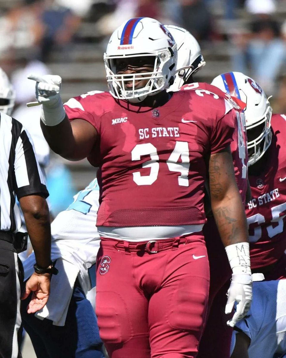 South Carolina State DL Jeblonski Green receive minicamp invite with the Indianapolis Colts