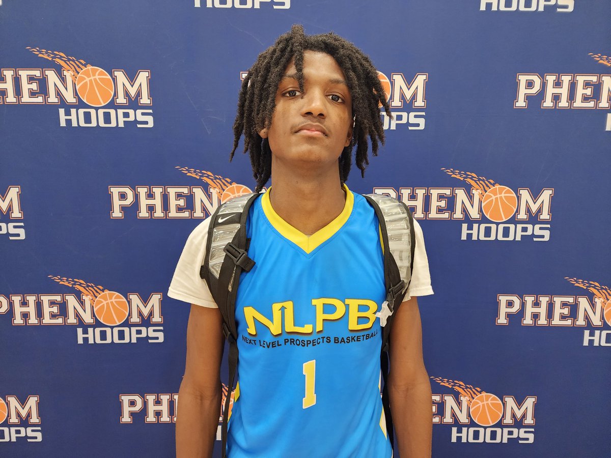 2025 King Hubbard @2024Nlpb continues to shine as one to watch. Makes plays and creates well, gets to the basket off the bounce well, and competes on both sides of the ball. Brings tremendous value to his team. #PhenomHoopStateFinale