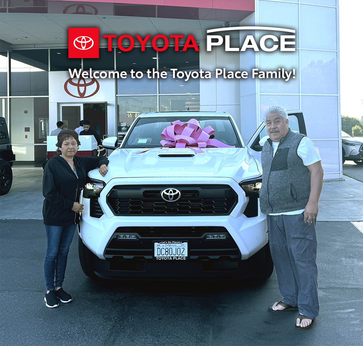 😍Tacoma 🙌🏻Tacoma 💪Tacoma...❤️Gorgeous all-new ✔️2024 Toyota 😍Tacoma 🗲TRD Sport💨. 🎉🎉 Congratulations 👏🏻 and 🤗thank you for choosing 😊Toyota Place in 🌴Orange County. We wish you many wonderful 🌄adventures going places in your new #tacoma truck. #toyotaplace #toyotatacoma