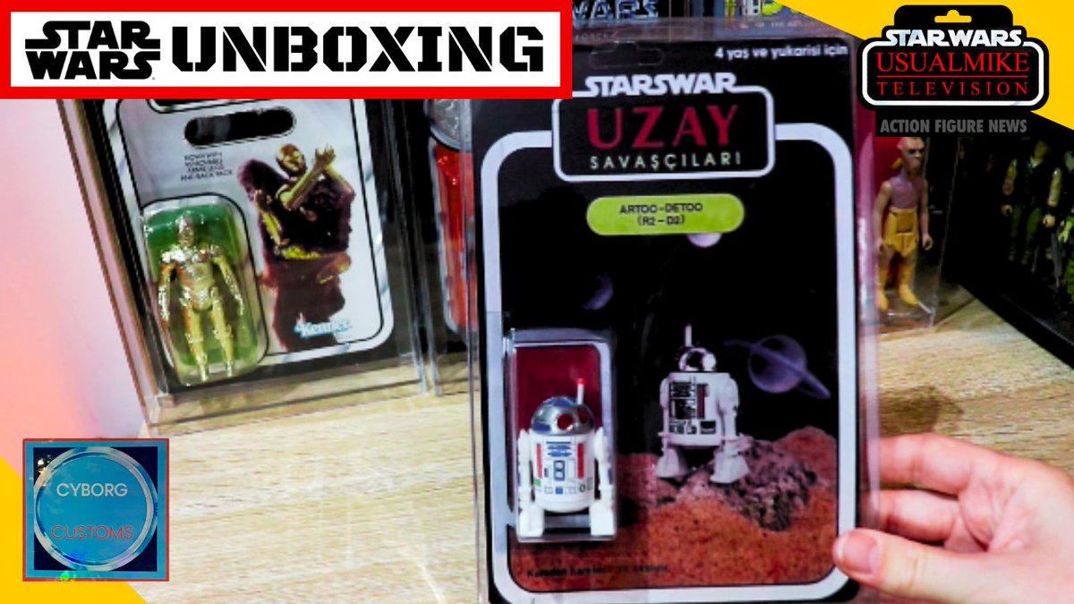 NEW VIDEO: STAR WARS UZAY, REVENGE OF THE JEDI AND MORE IN THIS AMAZING UNBOXING!!! #StarWars #uzay #actionfigures #Usualmiketelevision youtu.be/ufxLFpE5Dgc