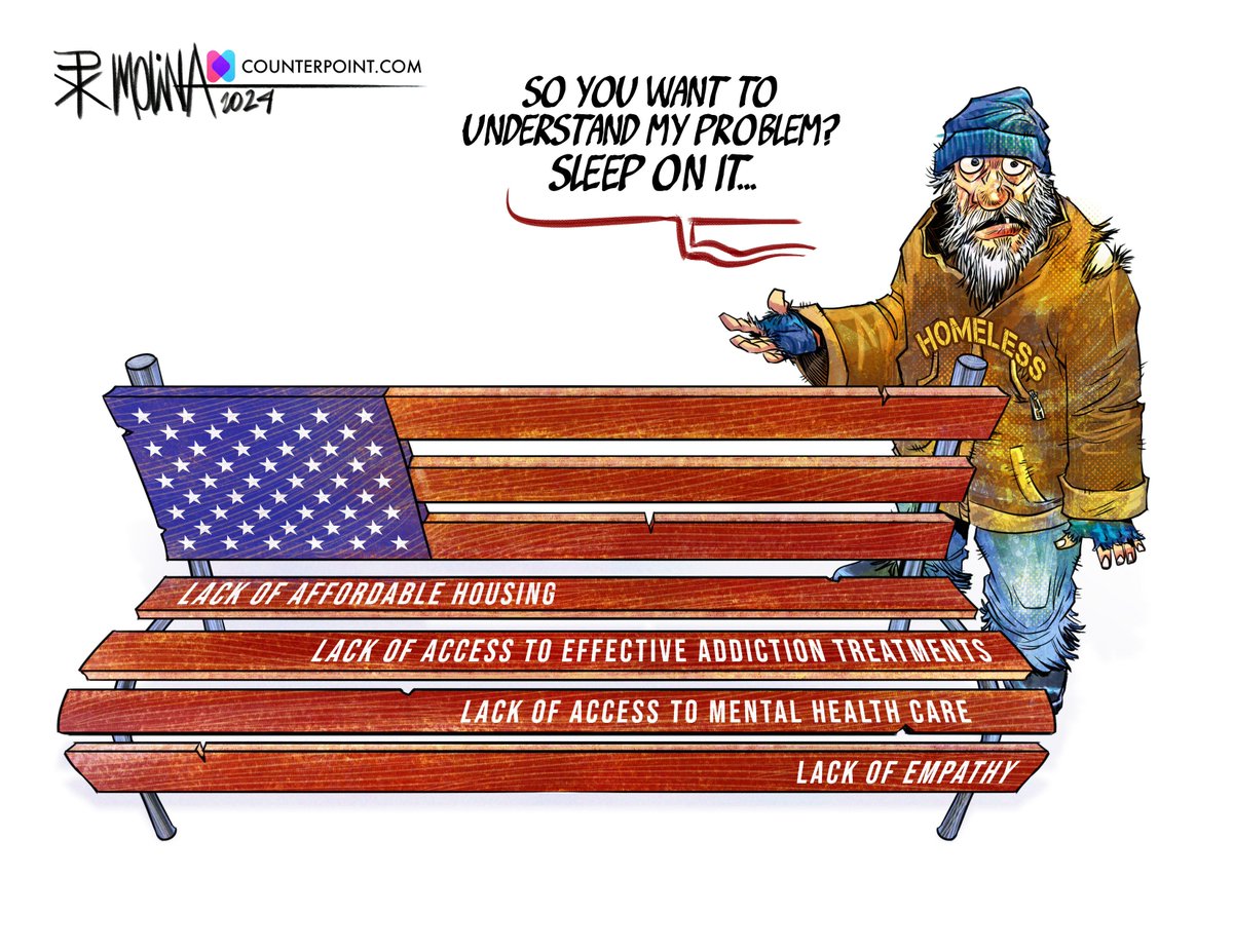 You can (and should) get arrested for abandoning an animal on the streets. Yet we throw away our fellow human beings every day. When are we going to solve our very solvable homeless problem in this country? The money is there. It's a choice. #homeless #housingforall @POTUS #home