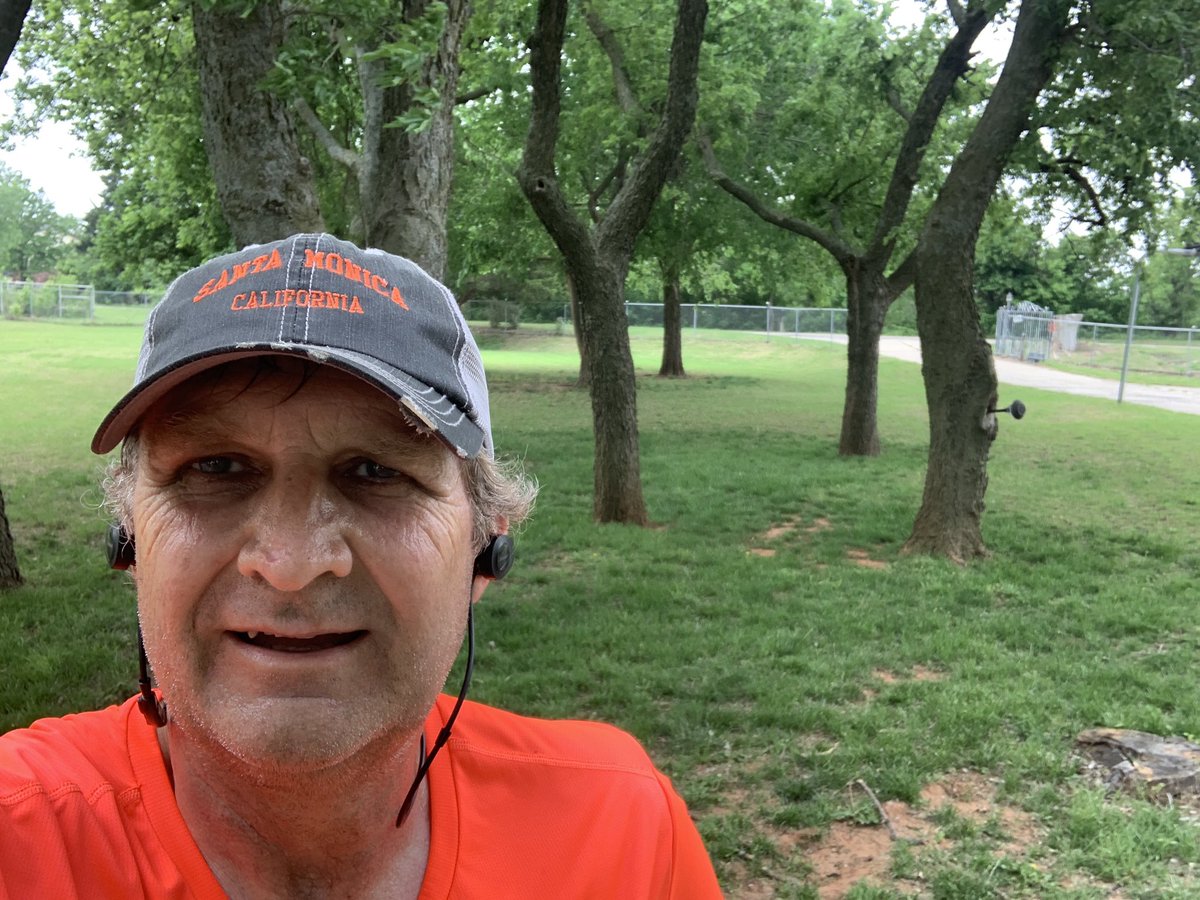 Ran my own 10k this morning in honor of the Memorial Marathon going on this weekend in OKC!  It was the longest single run I’ve done since running in the Memorial relay 20 years ago! #AlwaysRemember #MemorialMarathon