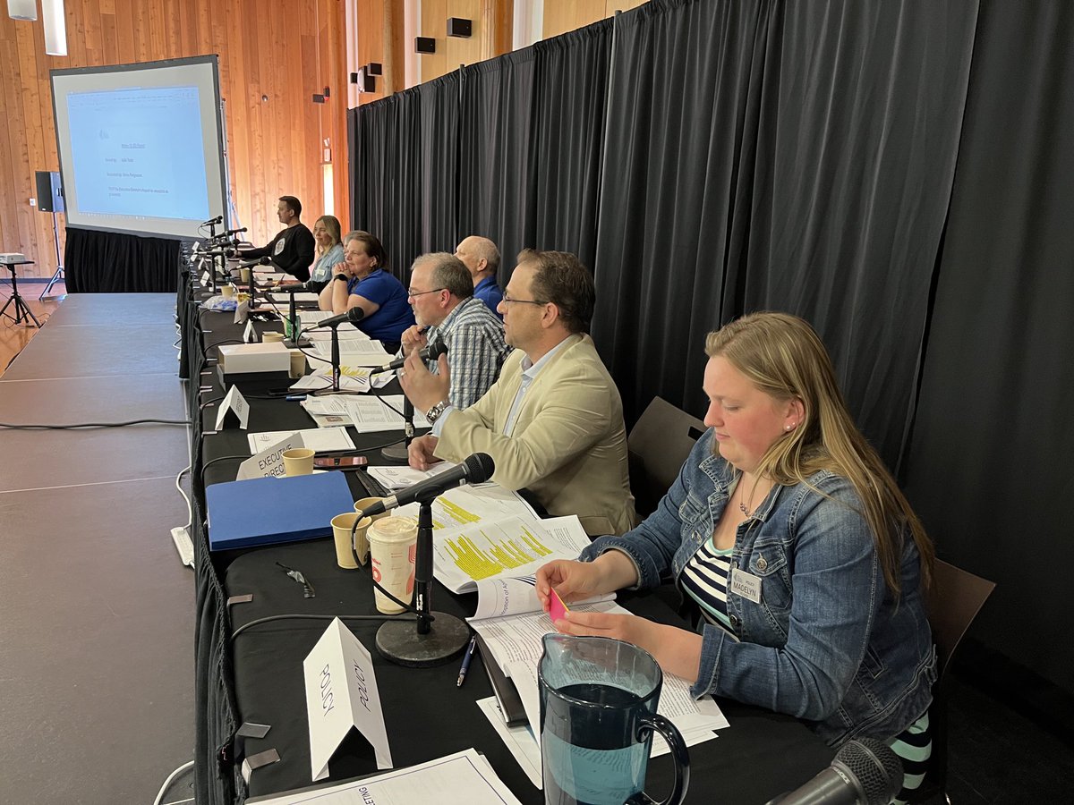 Thanks YAEP for inviting me to chair your AGM. Like most of Canada, there are teacher retention and recruitment challenges here in the Yukon. Great discussions on the upcoming negotiations. ⁦@CTFFCE⁩