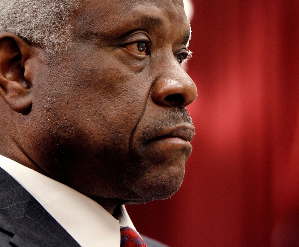 Do you agree with Clarence Thomas says Donald Trump is innocent and is being politically persecuted. YES OR NO？💯