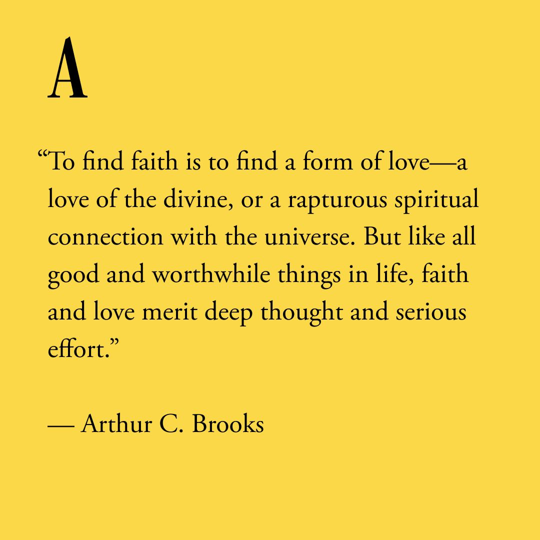 “If the practice evokes sentiment in you,” writes @arthurbrooks, “then study the faith to develop knowledge and opinions”: theatln.tc/esvPZ4wb