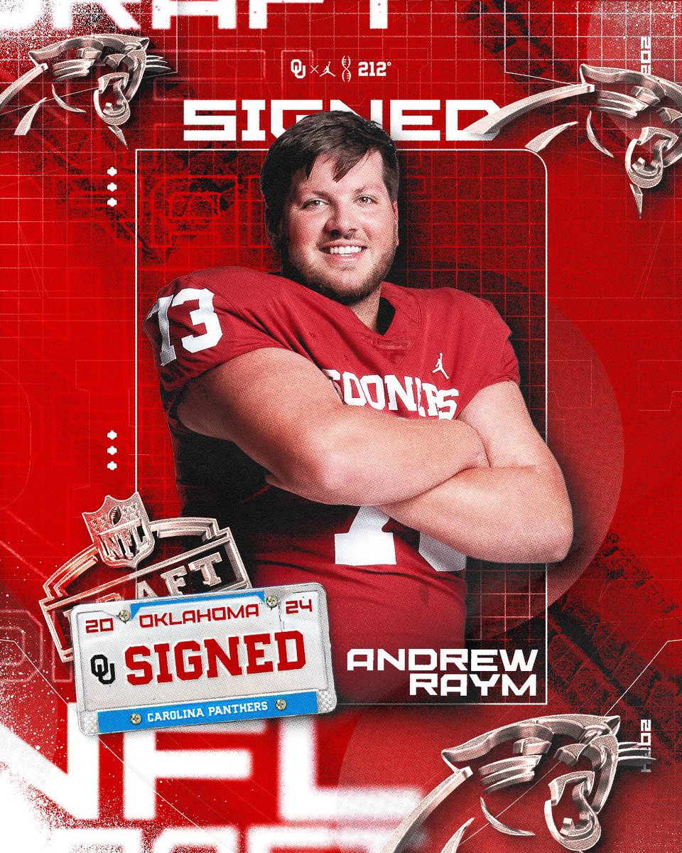 𝙎𝙄𝙂𝙉𝙀𝘿 ✍️ Congratulations @andrew_raymBAHS! #OUDNA 🤝 @Panthers