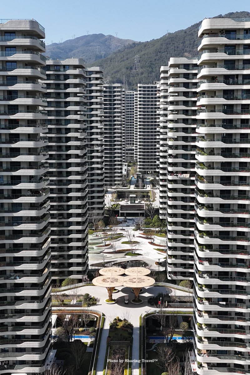 Apartment buildings in Lishui. Photo by me😊😊