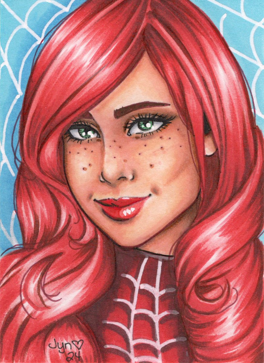 One of the handful of #sketch #cards that will be available on #FCBD !  Who's coming to say hi?

#sketchcard #Marvel #sketch #MJ #mjwatson #spiderman #peterparker #Copic #copicmarkers #traditionaldrawing #tradional #card