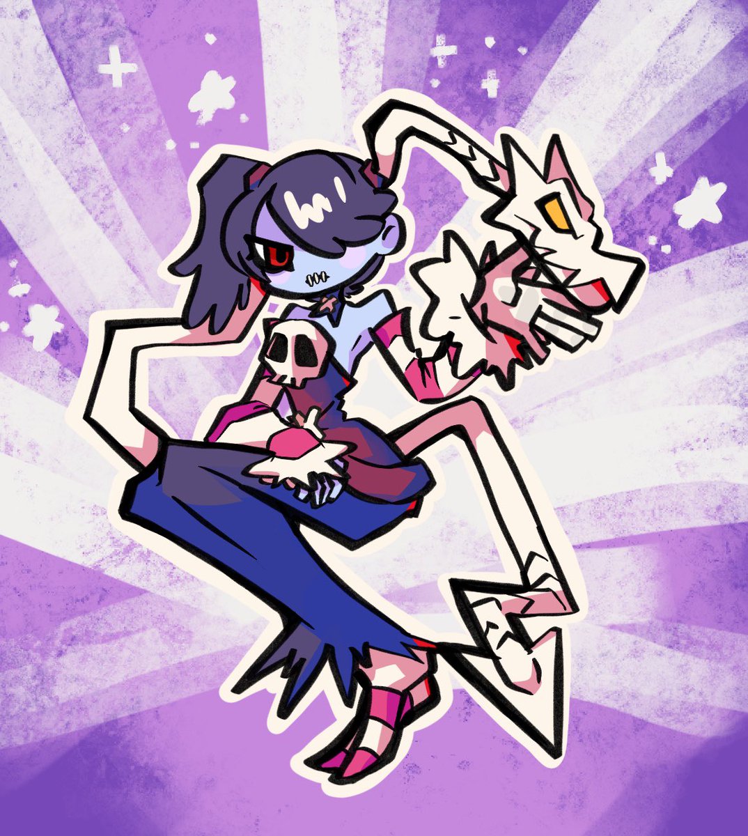 Squigly from #skullgirls