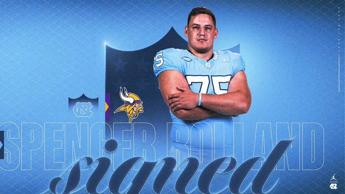 Minnesota native Spencer Rolland is signing with the Vikings 😤

#ProHeels 🏈 #SKOL