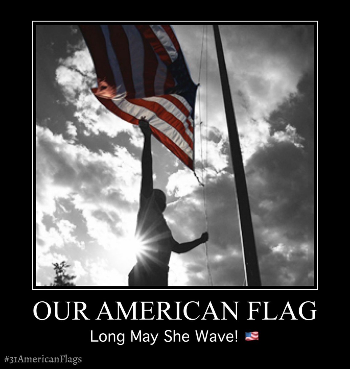 Patriotism dwells in the hearts & minds of those tall & small.  
#31americanflags #kenthrives #ProudAmerican #patriotism