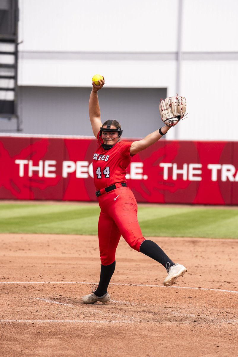 🔢 More numbers that we love to see, brought to you by @LexiPaulsen: 👉 4.2 innings pitched 👉 0 runs allowed 👉 0 hits allowed 👉 3 strikeouts #GoBucks