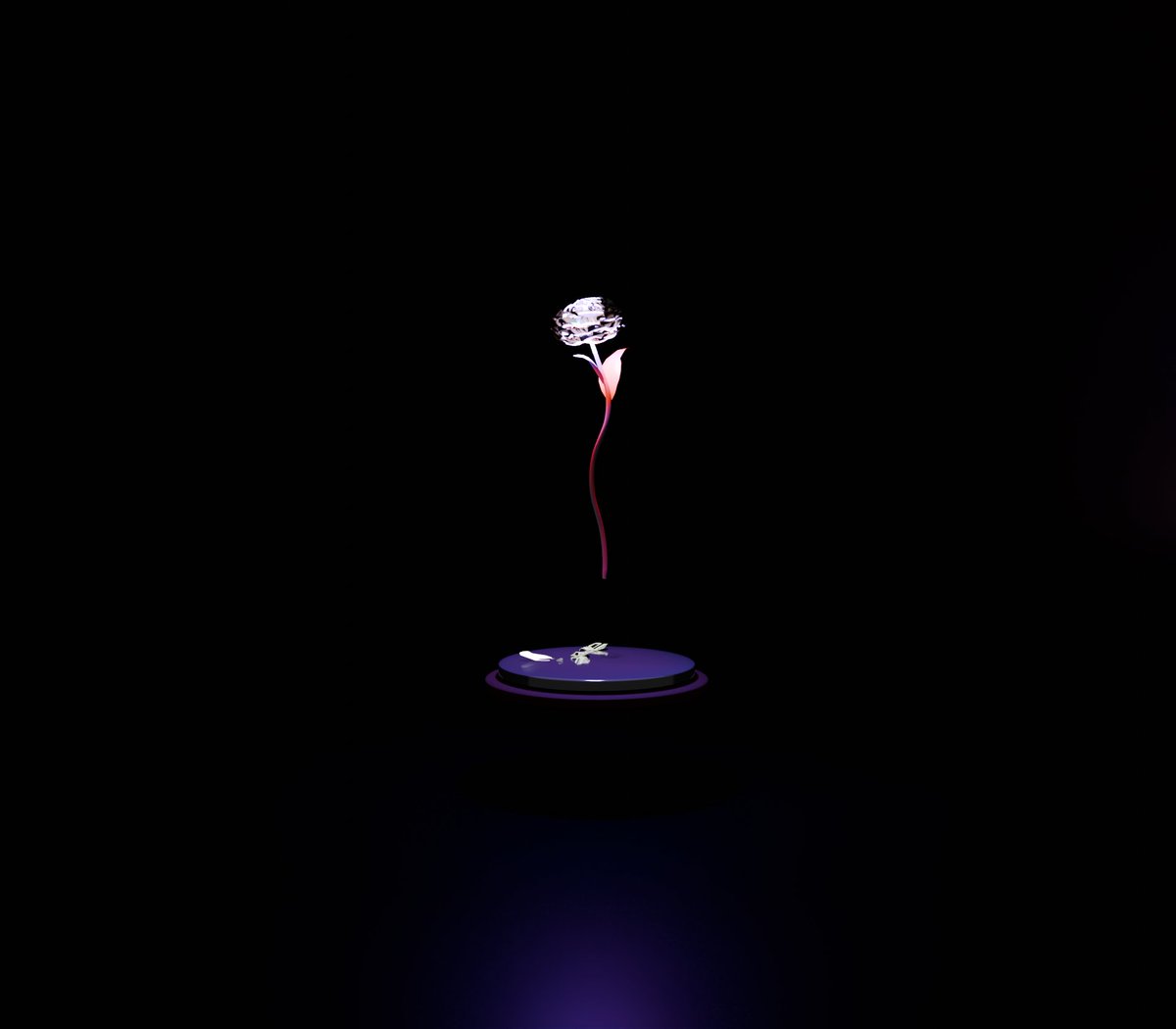 AtDecadence's tweet image. crystal flower