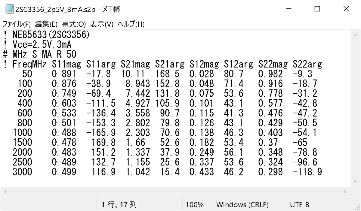 kakuiwata's tweet photo. #QucsStudio で読めるようにします https://t.co/NSuSunp81J