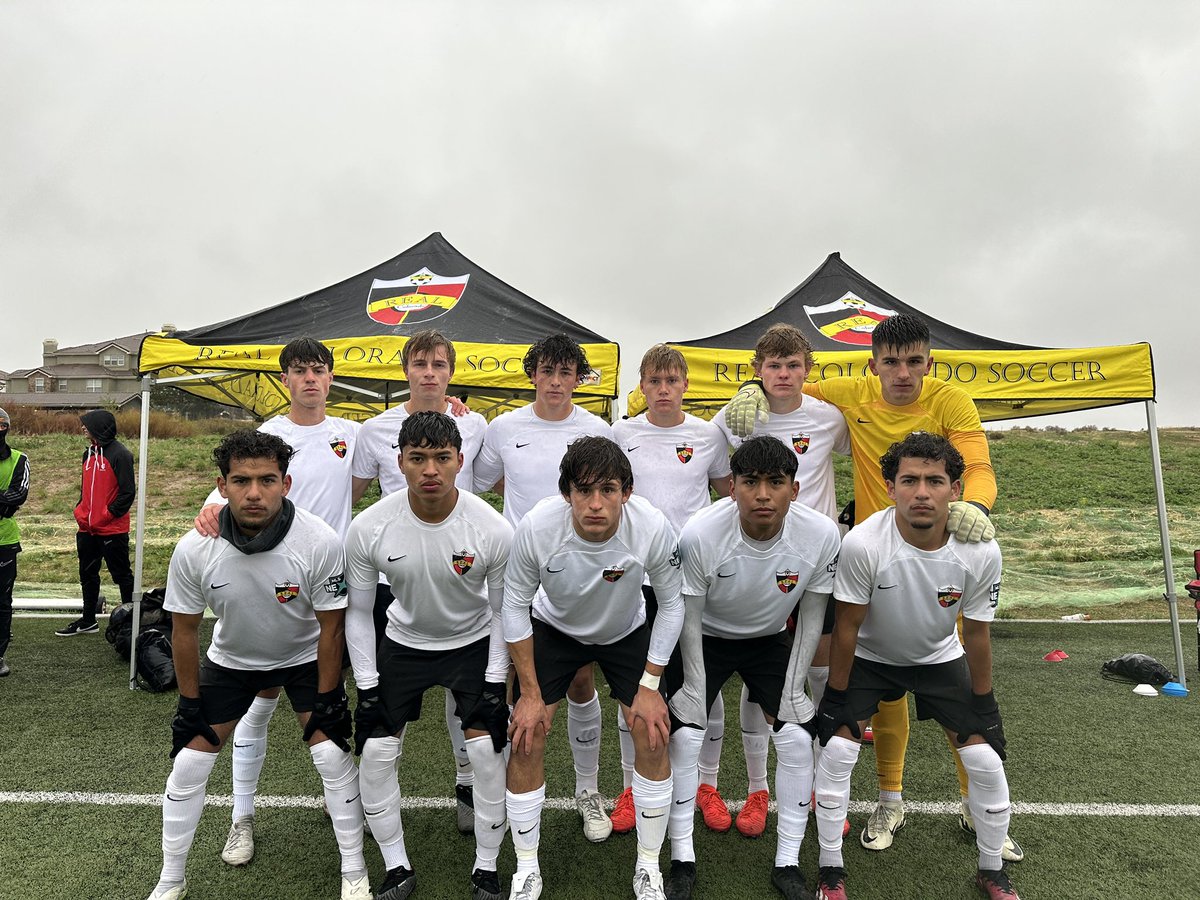19 Academy 3-0 scoreline v Dallas Hornets, before the game was abandoned in the 63rd minute due to snow accumulation. #ThisIsReal