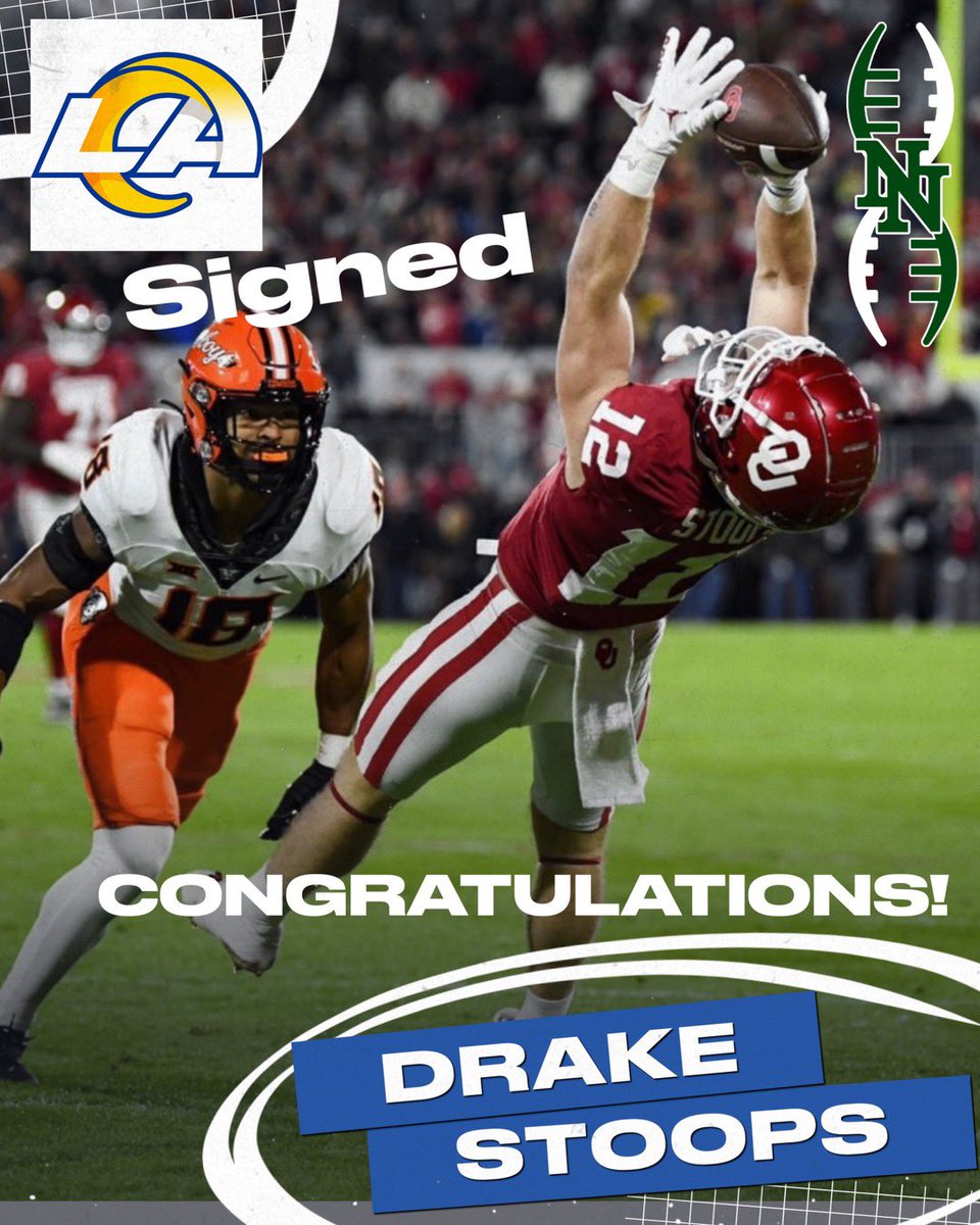 Congrats to <a href="/Drake_stoops/">Drake Stoops</a> on signing with the Rams! Another T-Wolf in the NFL!