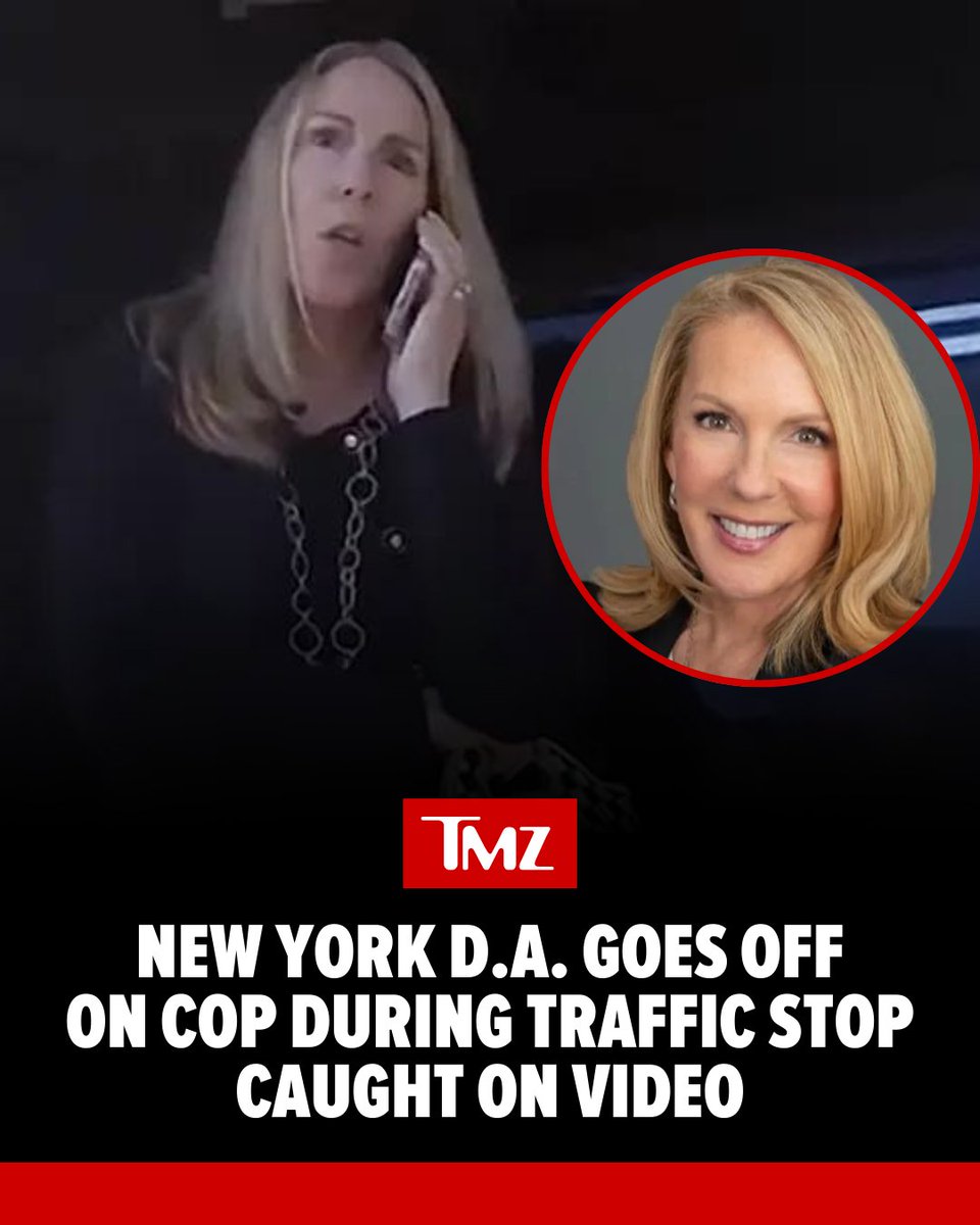 A New York District Attorney put on a jaw-dropping display of arrogance and defiance toward a police officer after she was pulled over for speeding – and the whole confrontation was captured on video. Check it out 👉 tmz.me/SDZhHLm