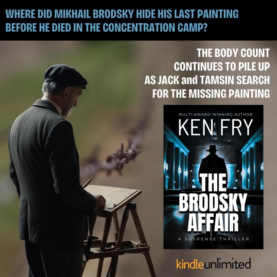 'All in all, a splendid 5-star suspense thriller that hits all the requirements of a fast-moving film. Thank you, Mr Ken Fry for a great read!'
👉 getbook.at/thebrodskyaffa…
#FREE #Kindleunlimited

#amreading #suspense #thriller #mustread
#BookBangs #artheist #bookstoread